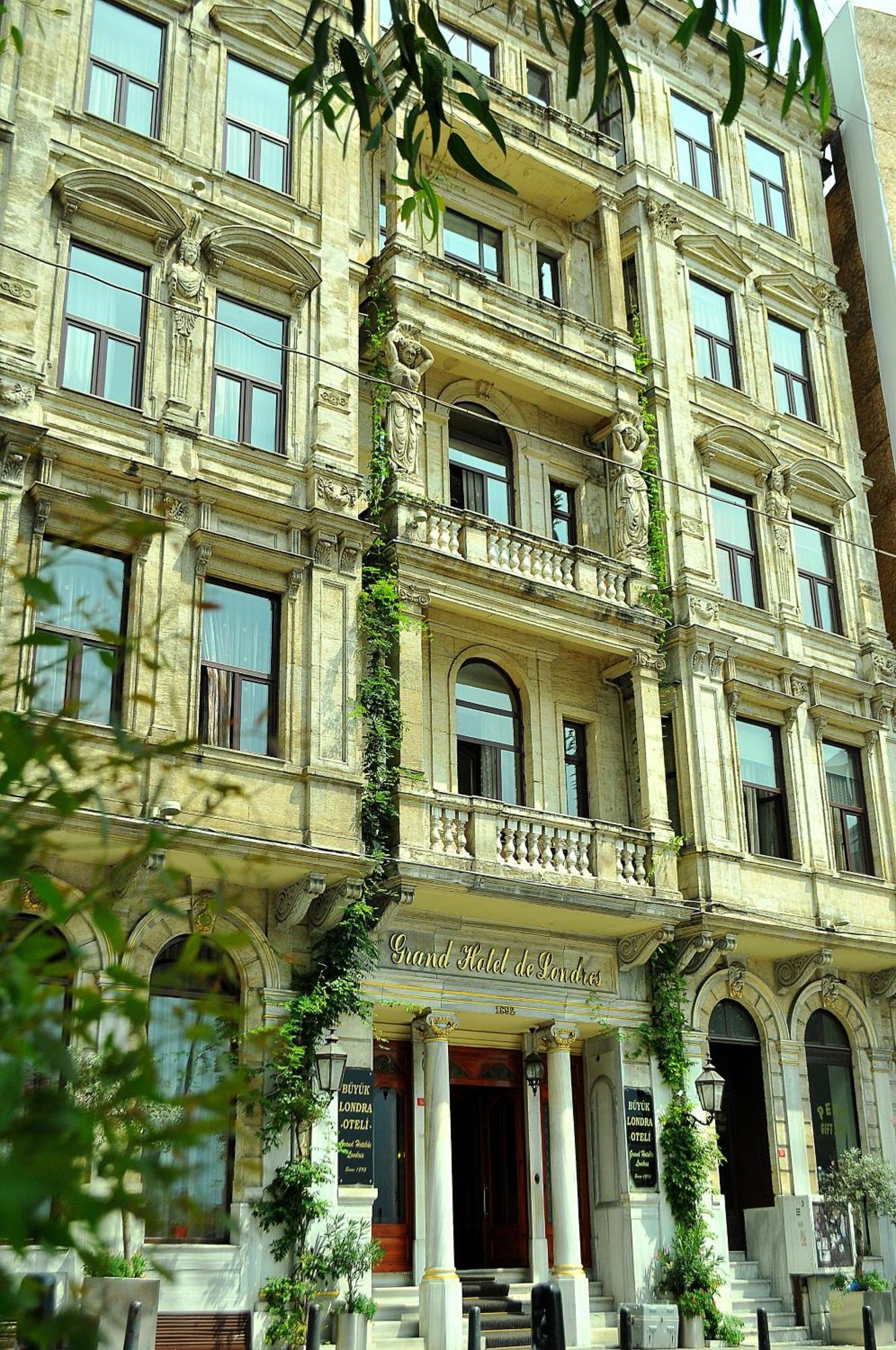 Grand Hotel De Londres Istanbul Exterior foto