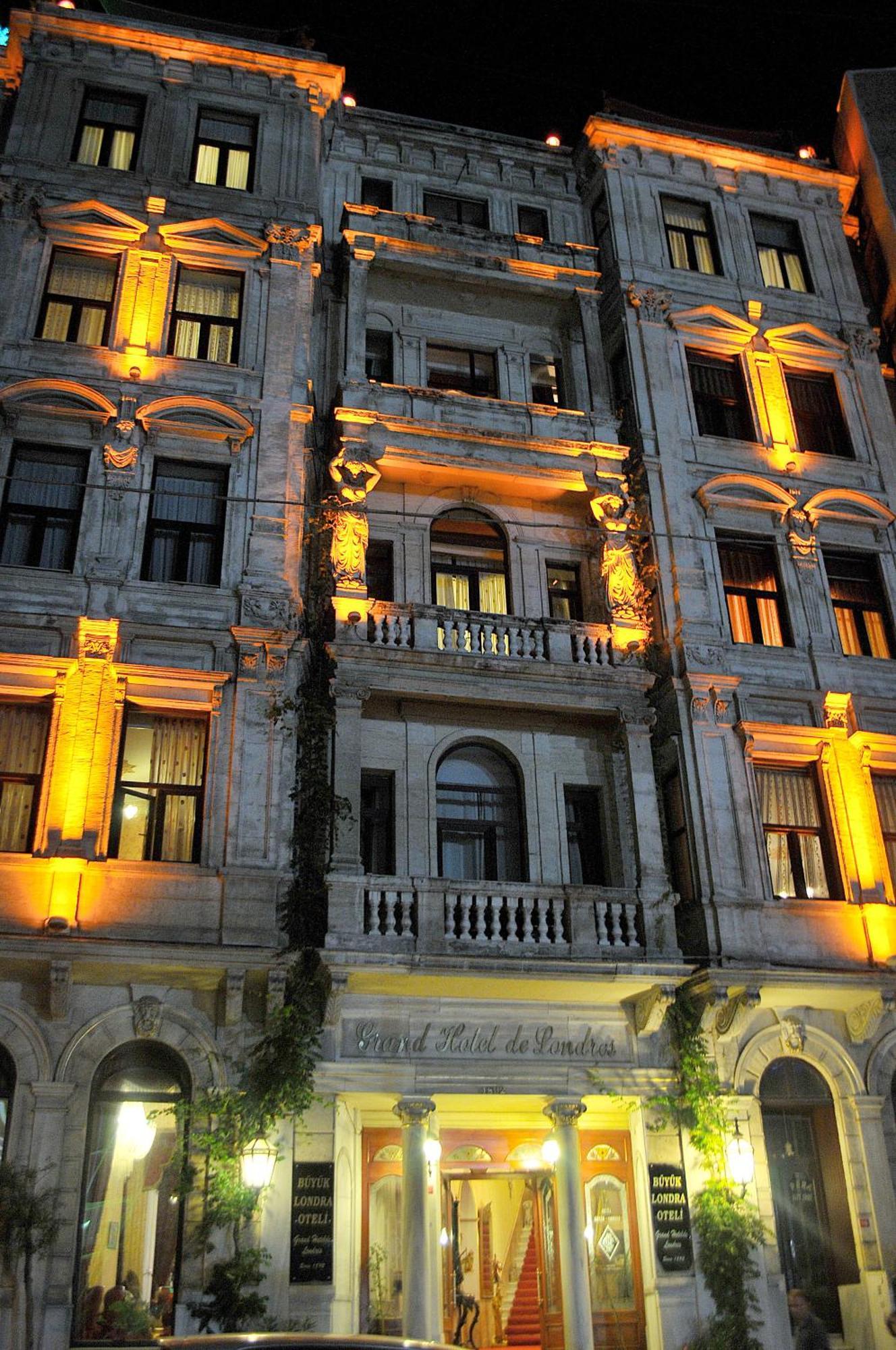 Grand Hotel De Londres Istanbul Exterior foto