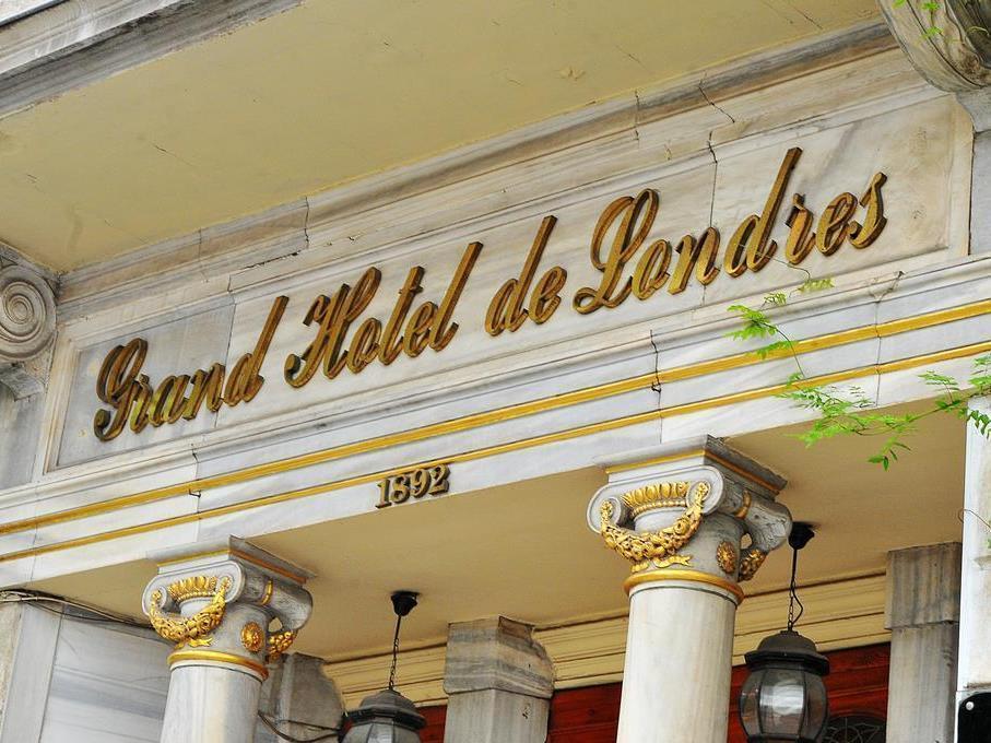 Grand Hotel De Londres Istanbul Exterior foto